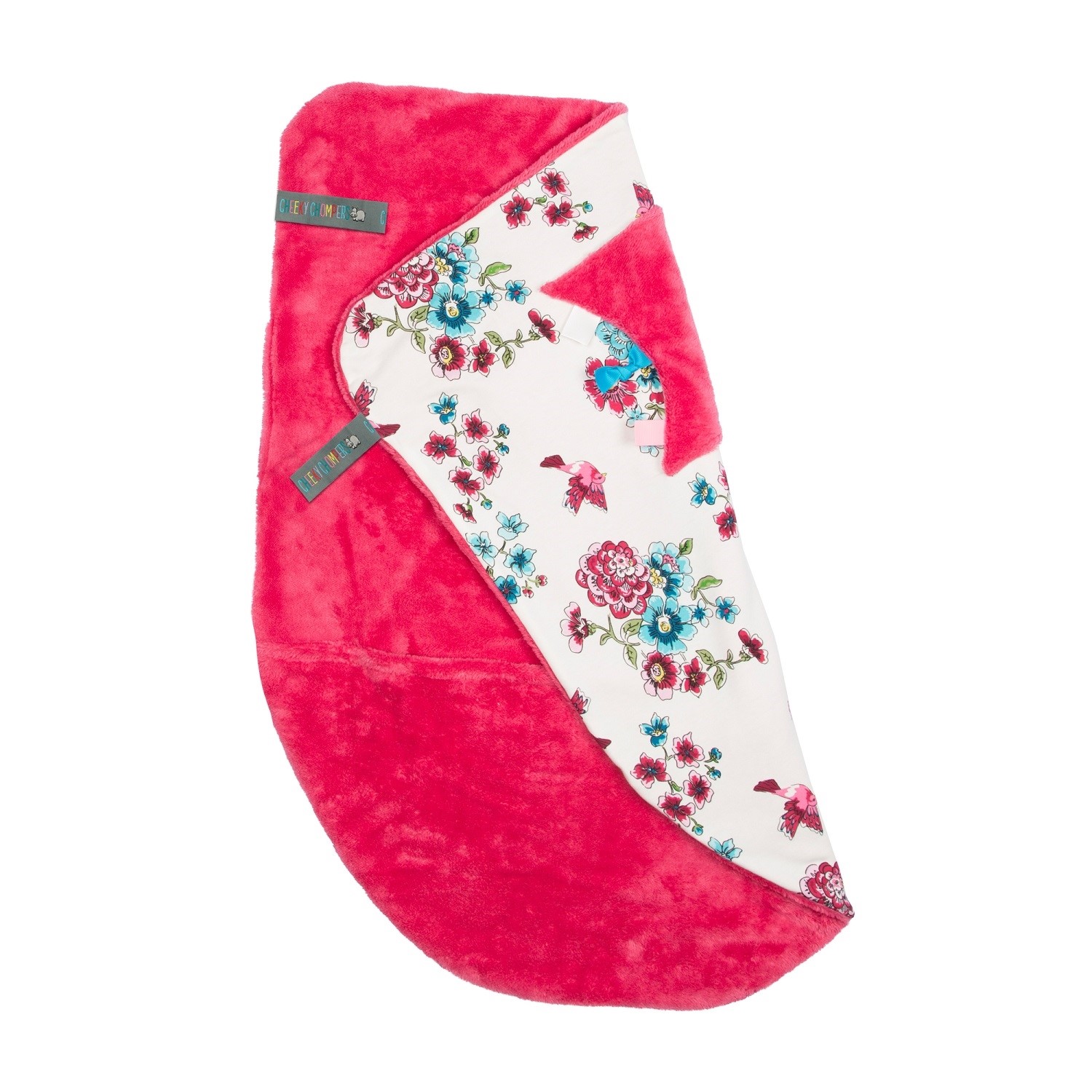 Cheeky Chompers Bebek Battaniyesi - Anna Floral Orjinal