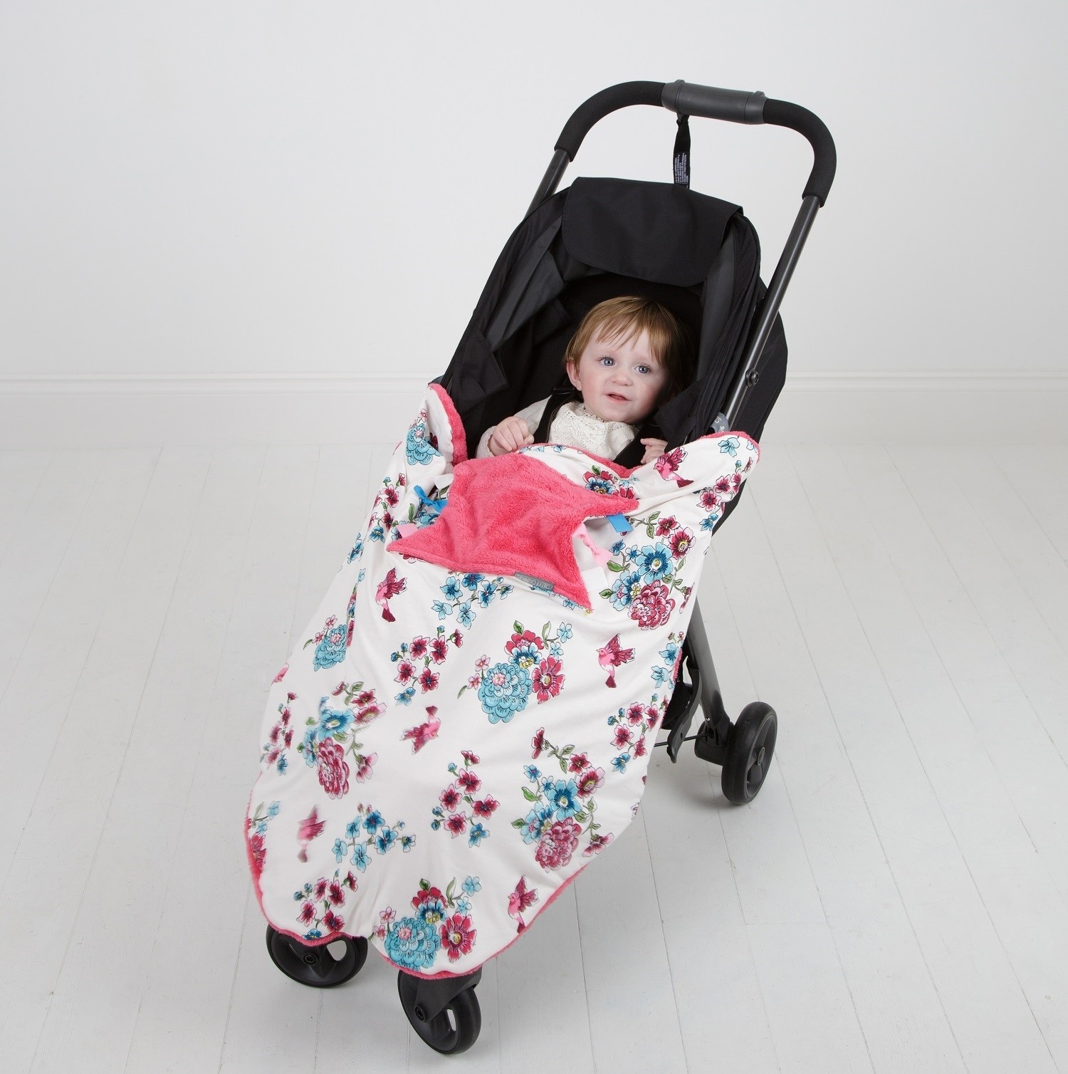 Cheeky Chompers Bebek Battaniyesi - Anna Floral Orjinal