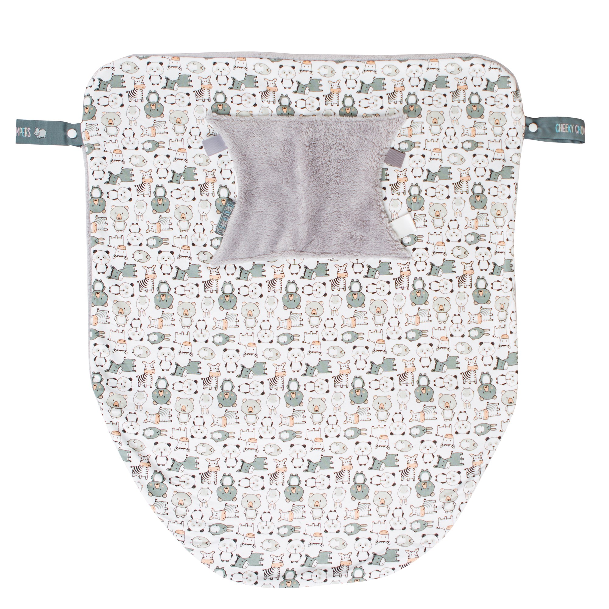 Cheeky Chompers Bebek Battaniyesi - Panda Pals Orjinal