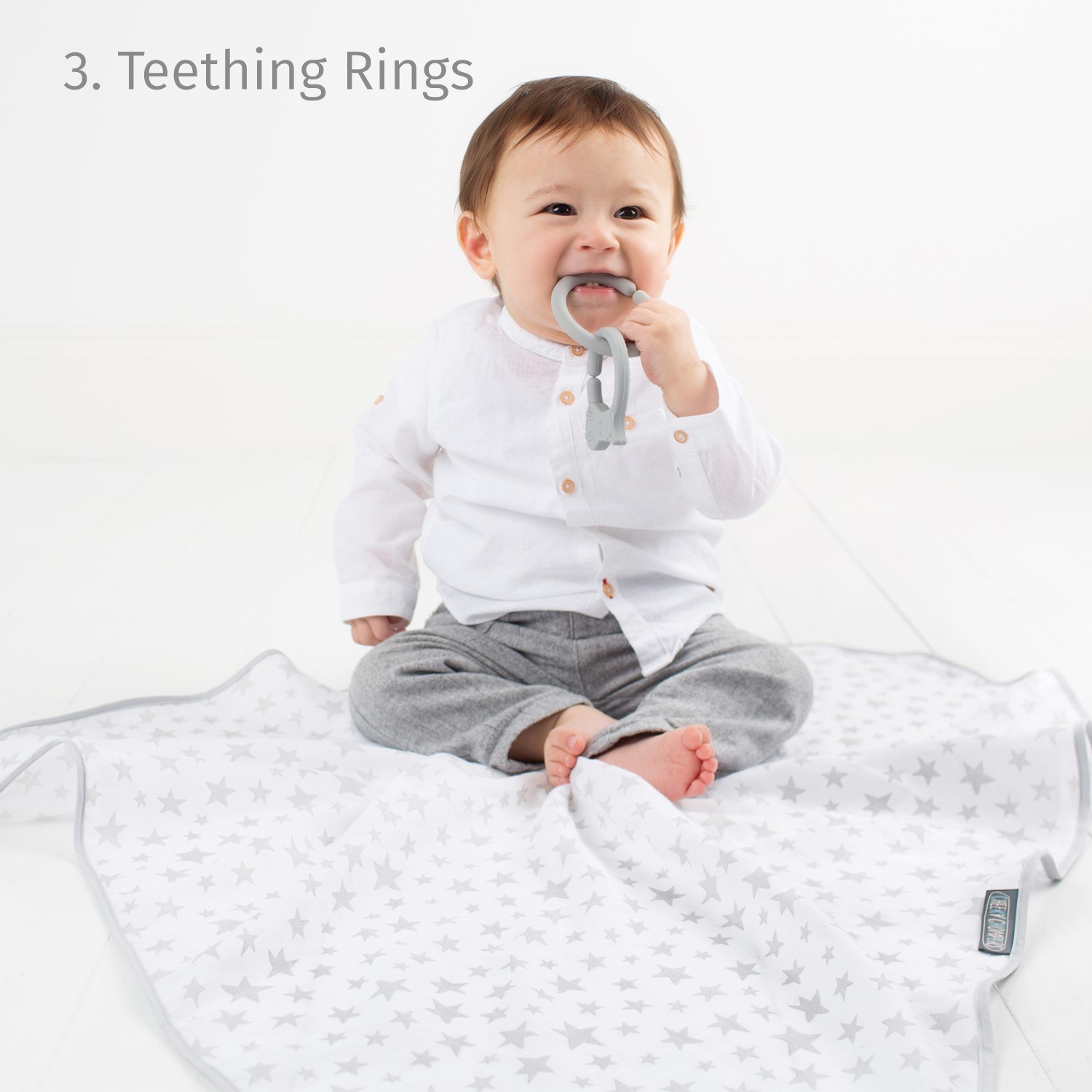 Cheeky Chompers MultiMuslin - Cheeky Hippo Orjinal