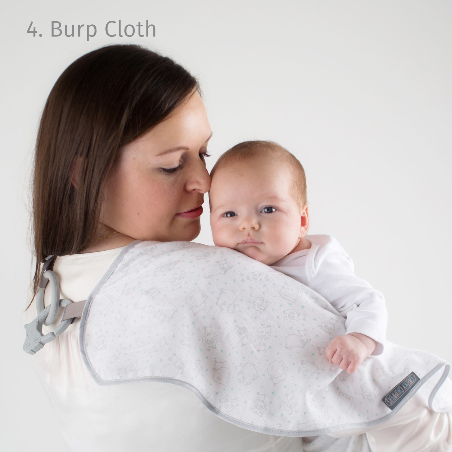 Cheeky Chompers MultiMuslin - Cheeky Hippo Orjinal