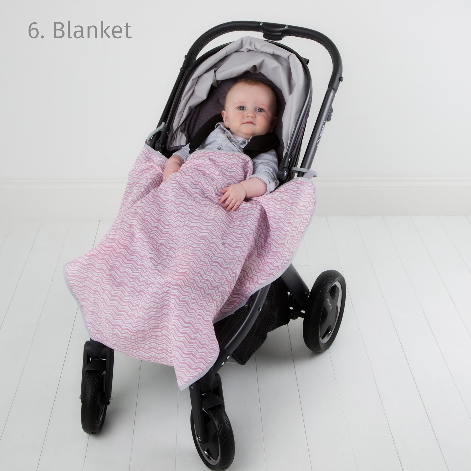 Cheeky Chompers MultiMuslin - Rosy Days Orjinal