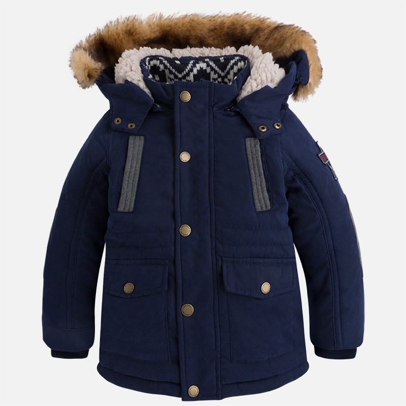 4455 Mayoral Erkek Kışlık Mont-Parka Mavi