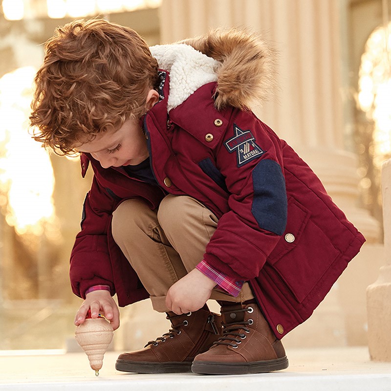4455 Mayoral Erkek Kışlık Mont-Parka Mor