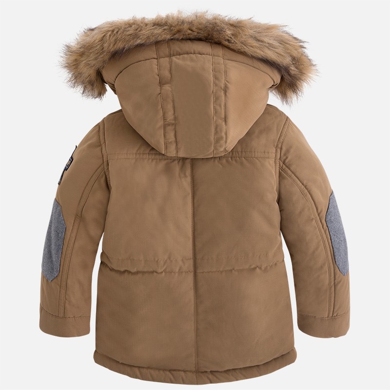 4455 Mayoral Erkek Kışlık Mont-Parka Kahverengi 