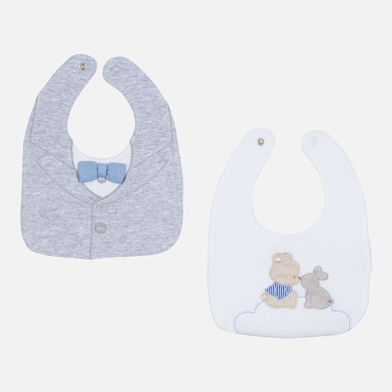 9524 Mayoral Erkek Bebek Kışlık Set-2 Önlük Gri