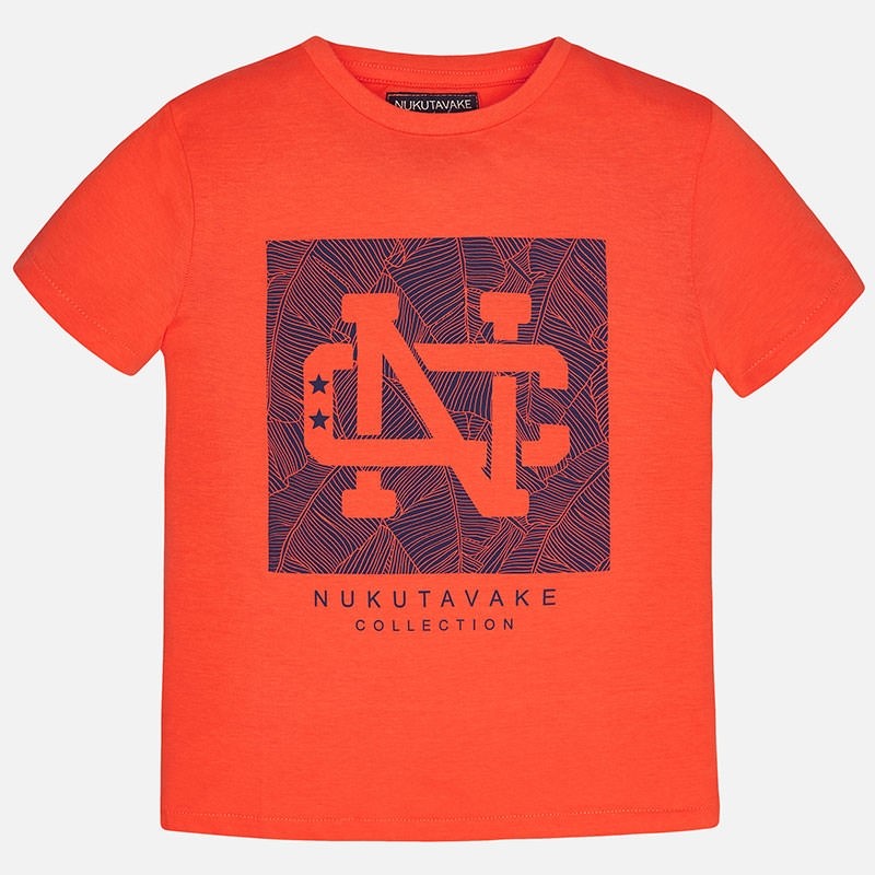 840 Mayoral Erkek Yazlık Kısa Kol T-shirt Kırmızı