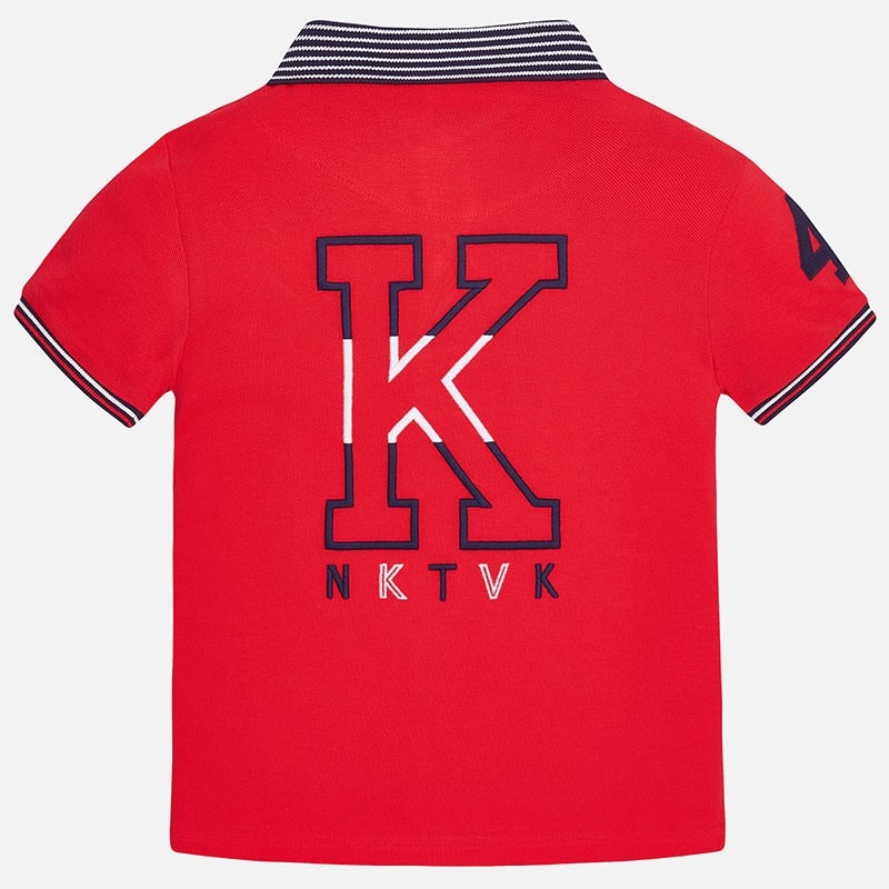 6103 Mayoral Erkek Yazlık Kısa Kol Polo Yaka T-shirt Sarı