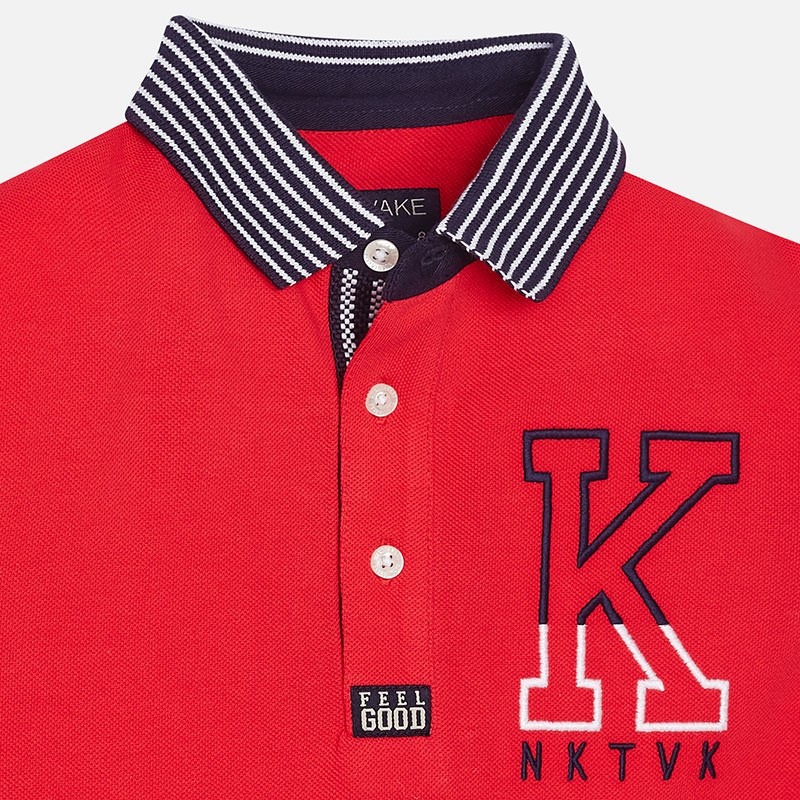 6103 Mayoral Erkek Yazlık Kısa Kol Polo Yaka T-shirt Sarı
