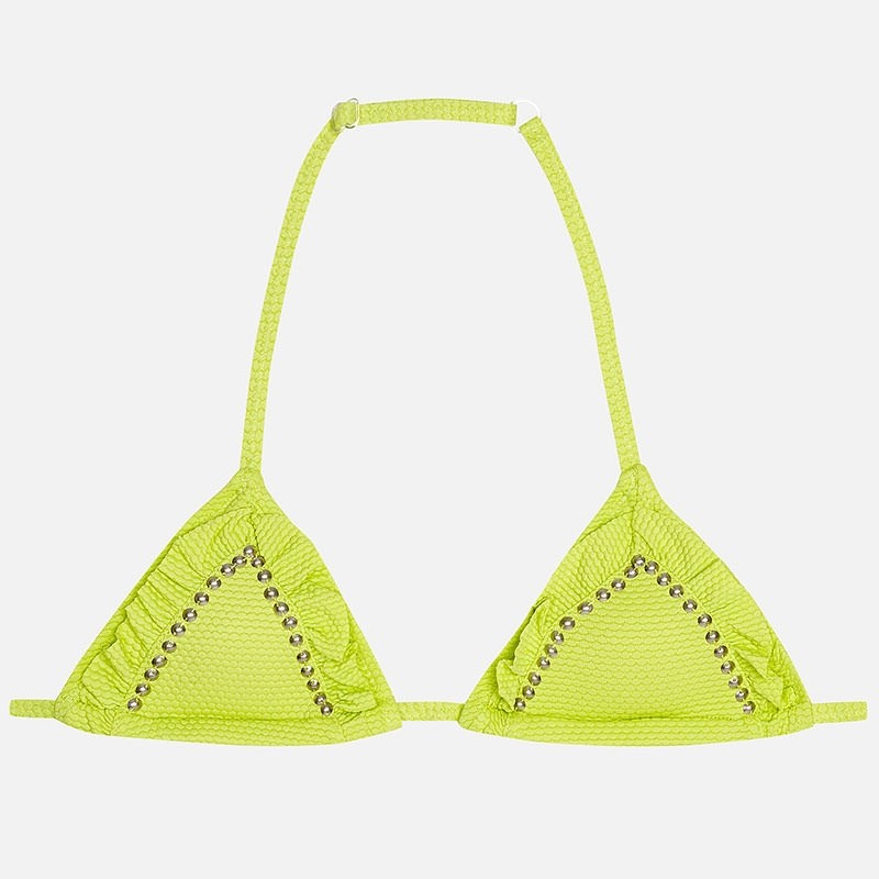6719 Mayoral Kız Yazlık Tek Üst Bikini Sarı