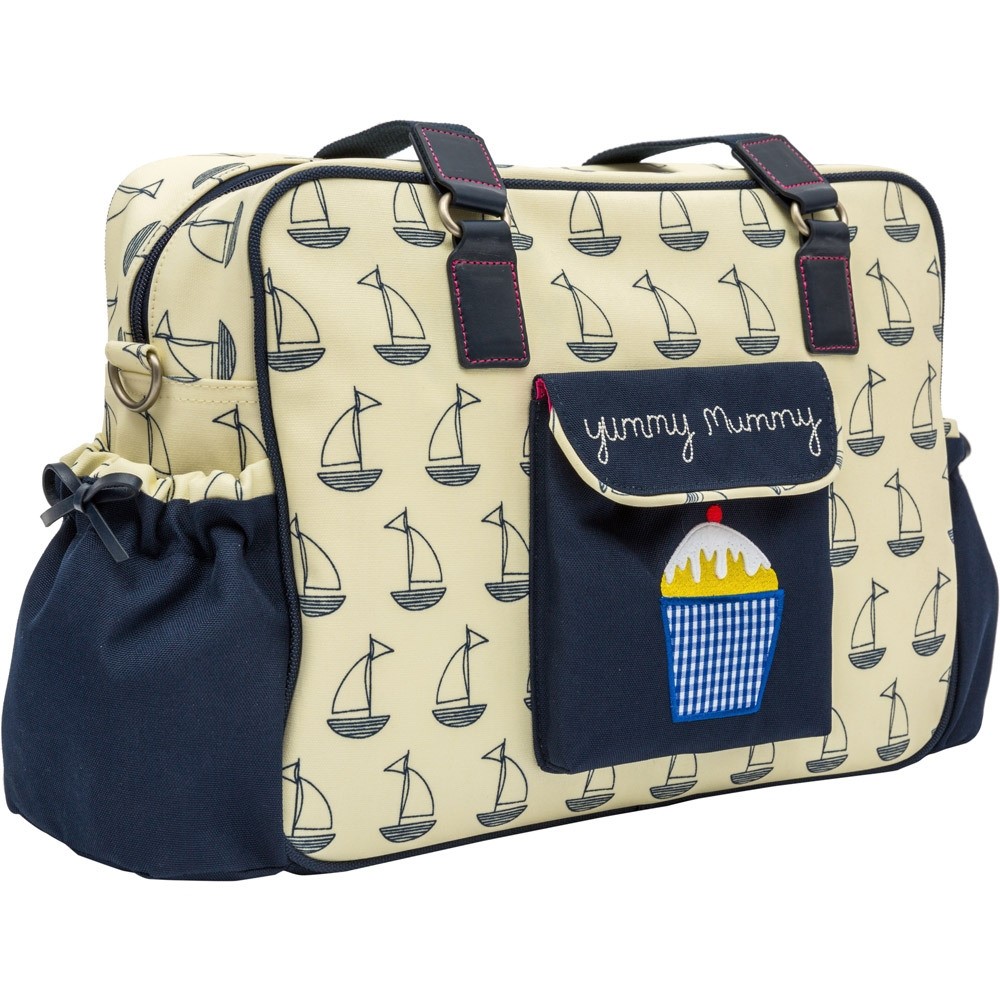 Pink Lining Yummy Mummy - Navy And Cream Boat Orjinal