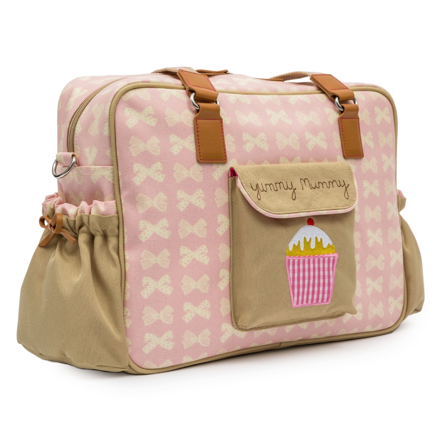 Pink Lining Yummy Mummy - Pink And Cream Bows Orjinal