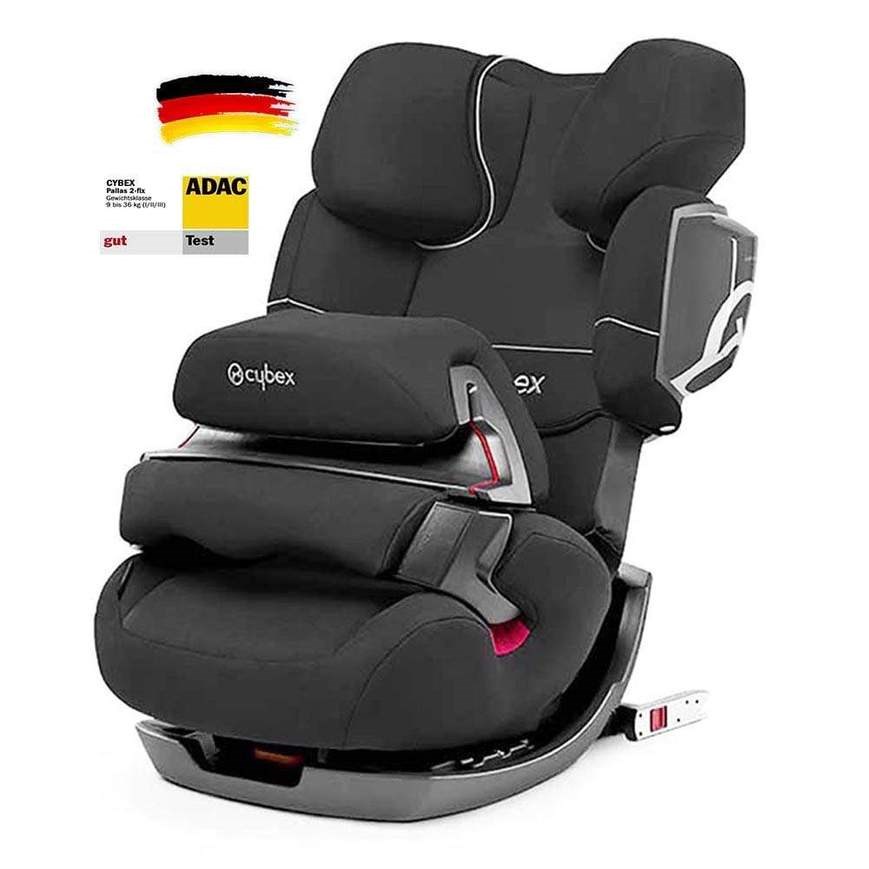Cybex Pallas 2 Fix 9-36 Oto Koltuğu Pure Black Orjinal