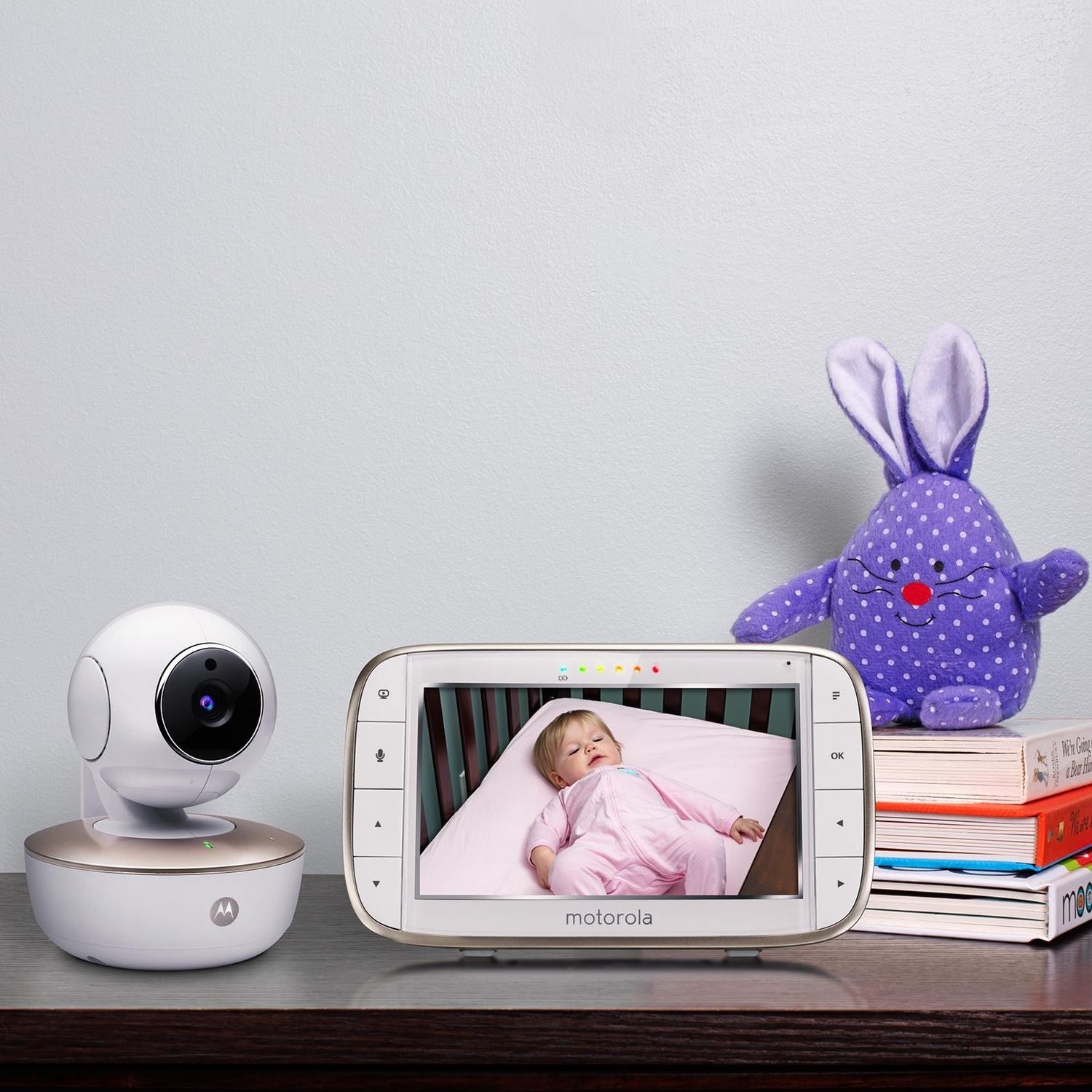 Motorola MBP855 5 inç LCD HD Wifi  Uzaktan Bağlantılı Pilli Orjinal