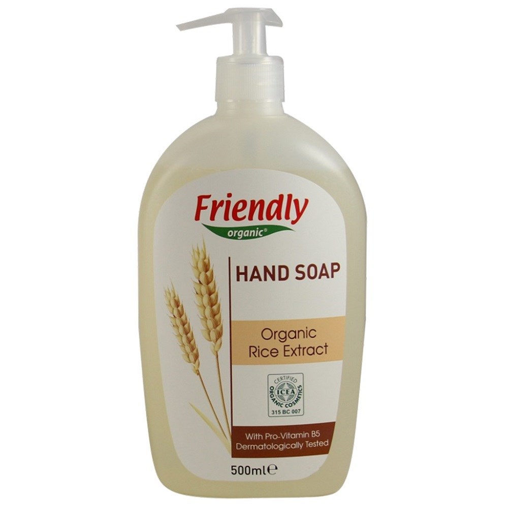Friendly Organik Sıvı El Sabunu 500 ml - Pirinç Orjinal