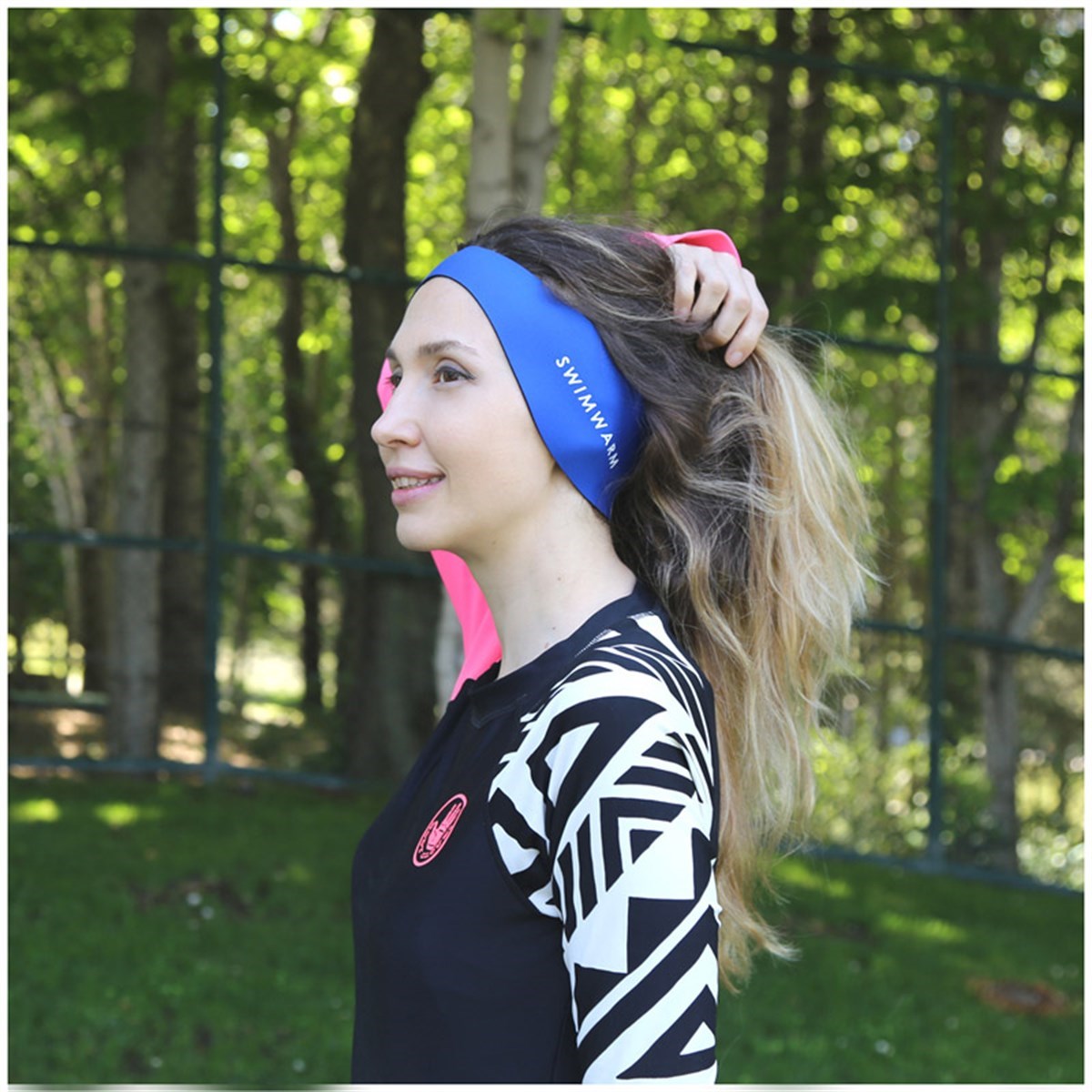 Owli Swimwarm Kulak Koruyucu Mavi - Yetişkin Orjinal