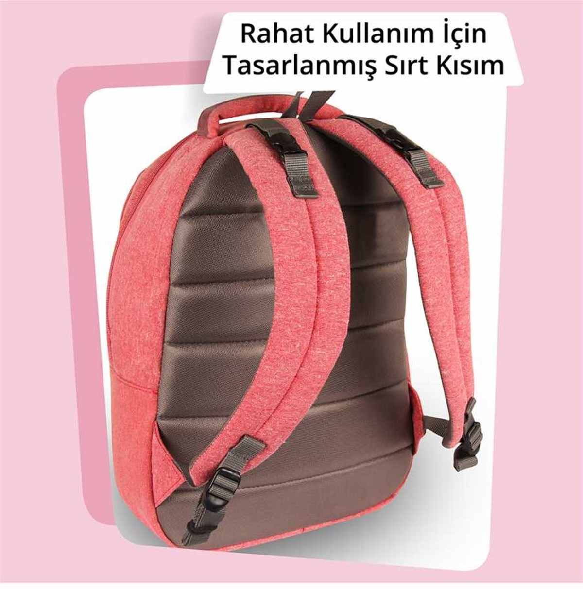 Alone Koton Anne Bebek Bakım Çantası - Çiçek Desenli Turuncu