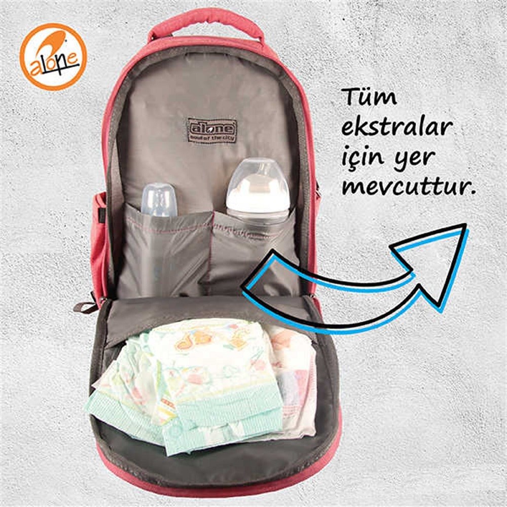 Alone Anne Bebek Bakım Çantası Krem