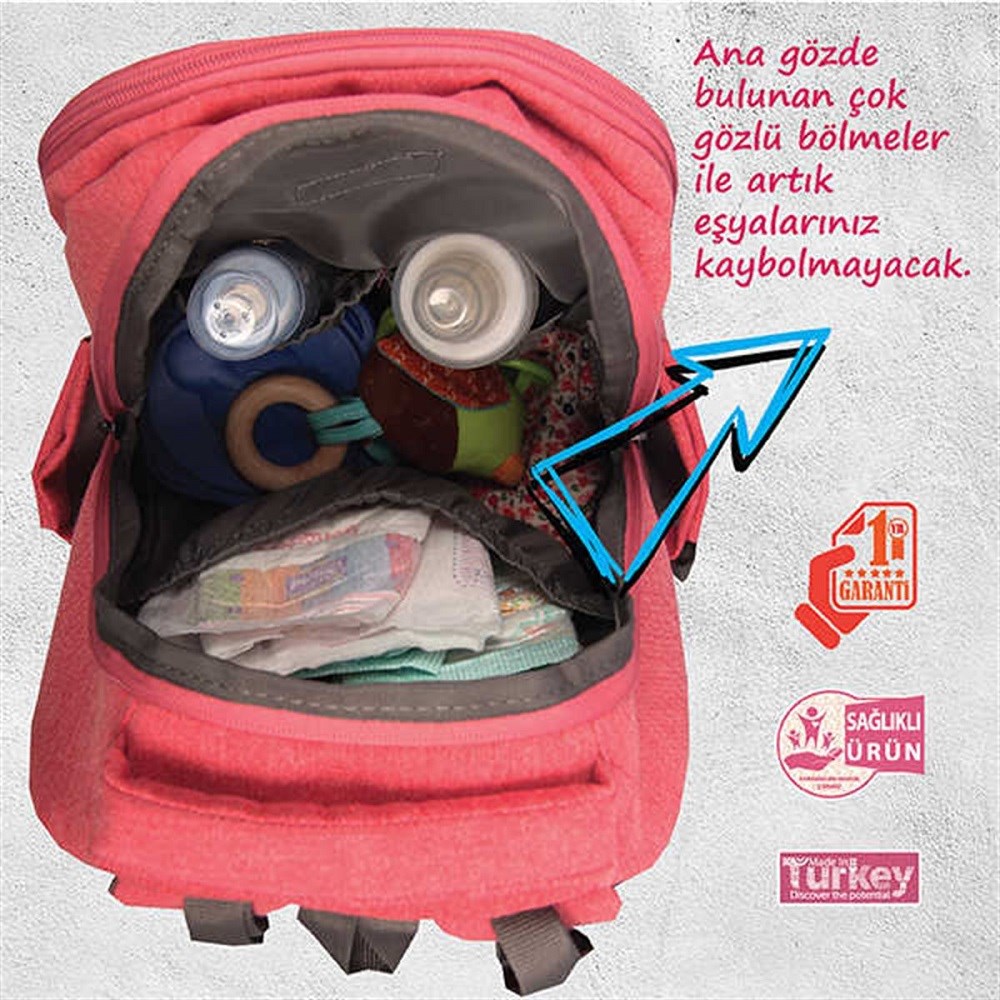 Alone Anne Bebek Bakım Çantası Krem