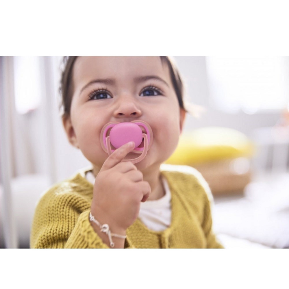 Avent 0% BPA Ultra Air Emzik 6-18 Ay Kız Renkli Orjinal