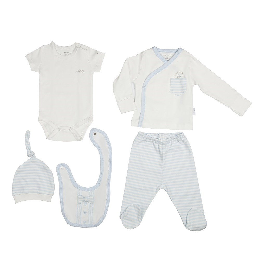 Andywawa Bebek 5'li Set - Cool Times Mavi