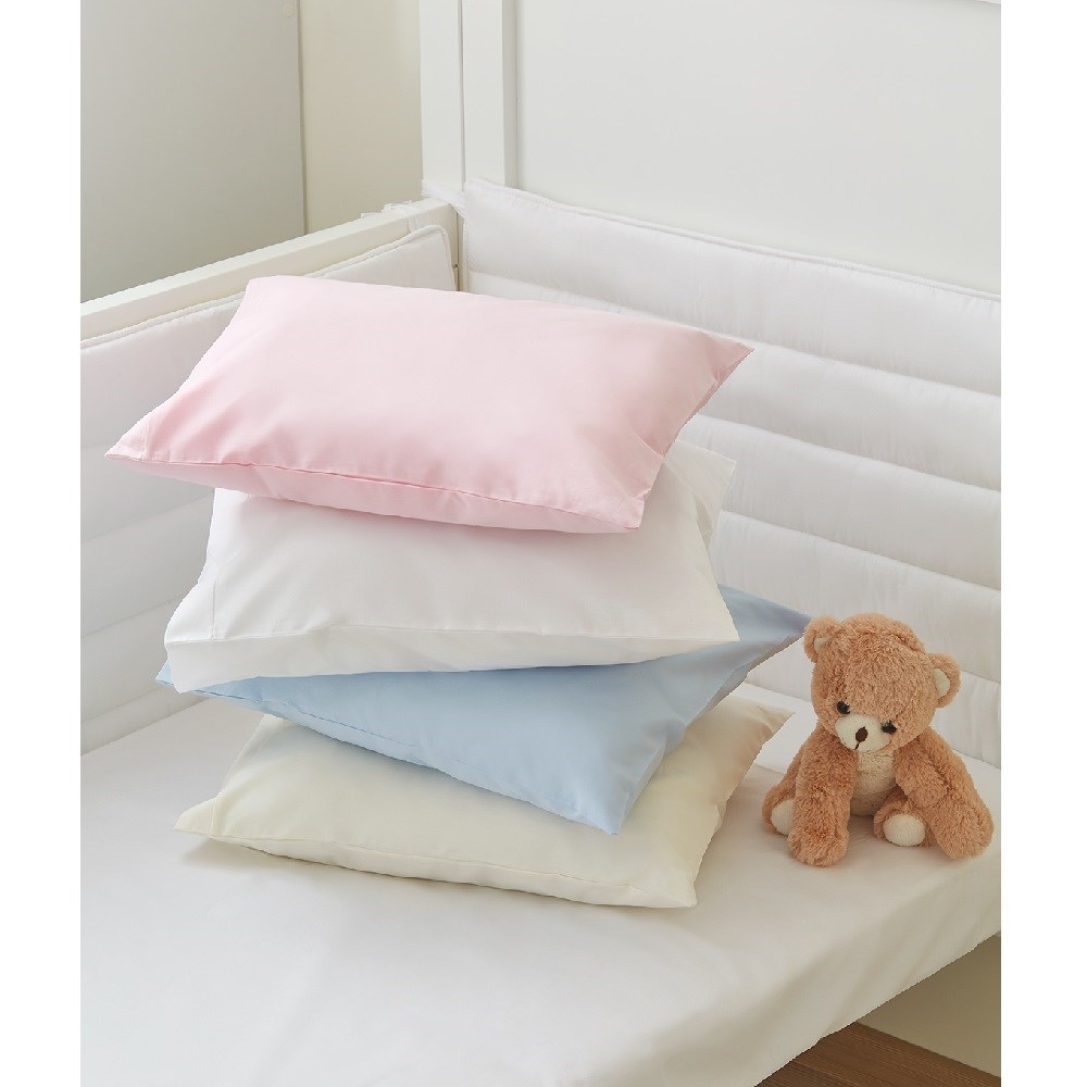 Aybi Baby Basic Bebek Yastık Kılıfı 2'li 35x45 cm - Beyaz Beyaz Orjinal