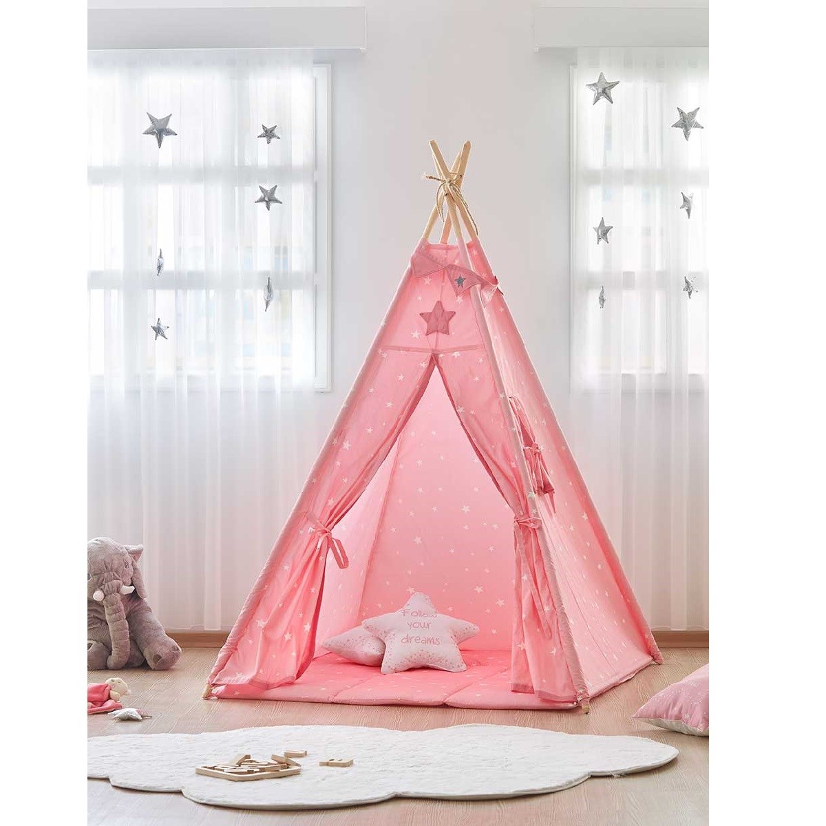 Aybi Baby Follow Your Dreams Pink Çadır Orjinal