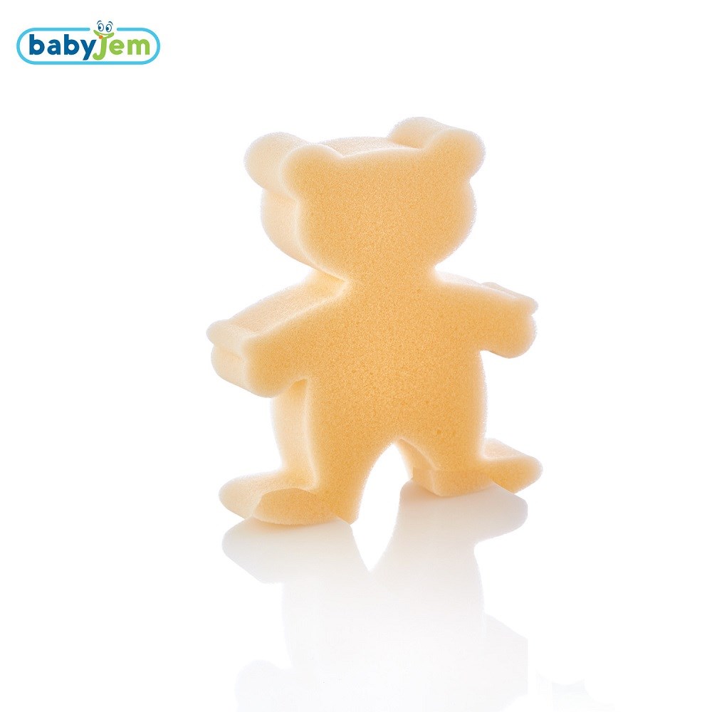 BabyJem Bebek Banyo Süngeri Kuştüyü Ayıcık Orjinal