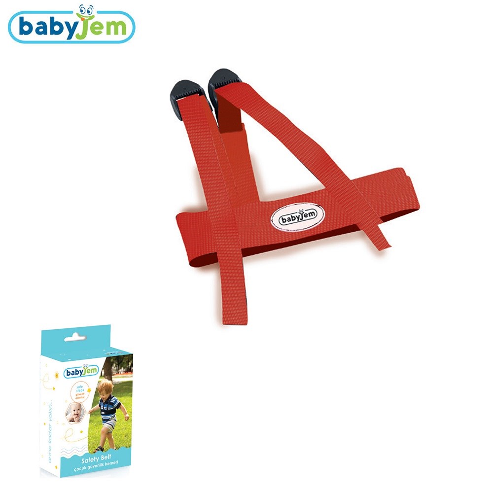 BabyJem Çocuk Güvenlik Kemeri Kırmızı