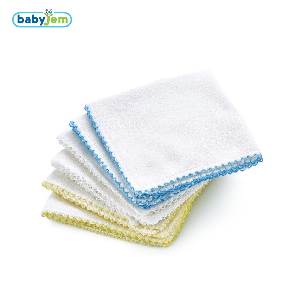 BabyJem Bebek Ter Bezi - 6'lı Beyaz