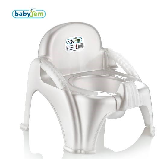 BabyJem Afacan Lazımlık Desenli Beyaz
