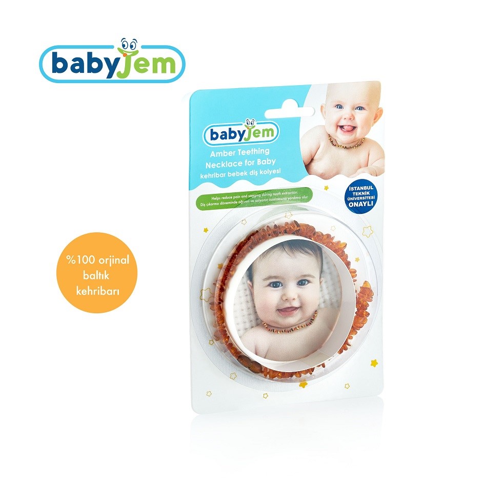BabyJem Kehribar Bebek Kolyesi Orjinal