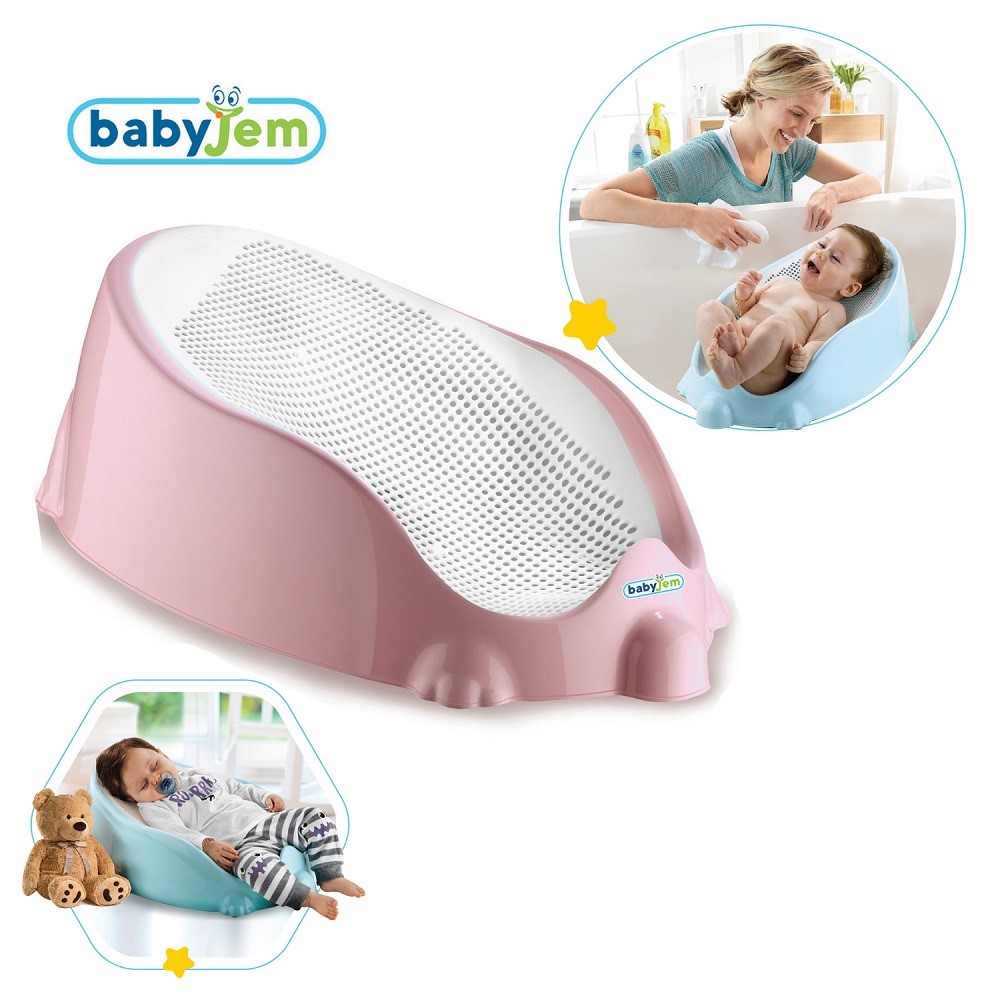 BabyJem Bebek Soft Banyo Desteği Pembe