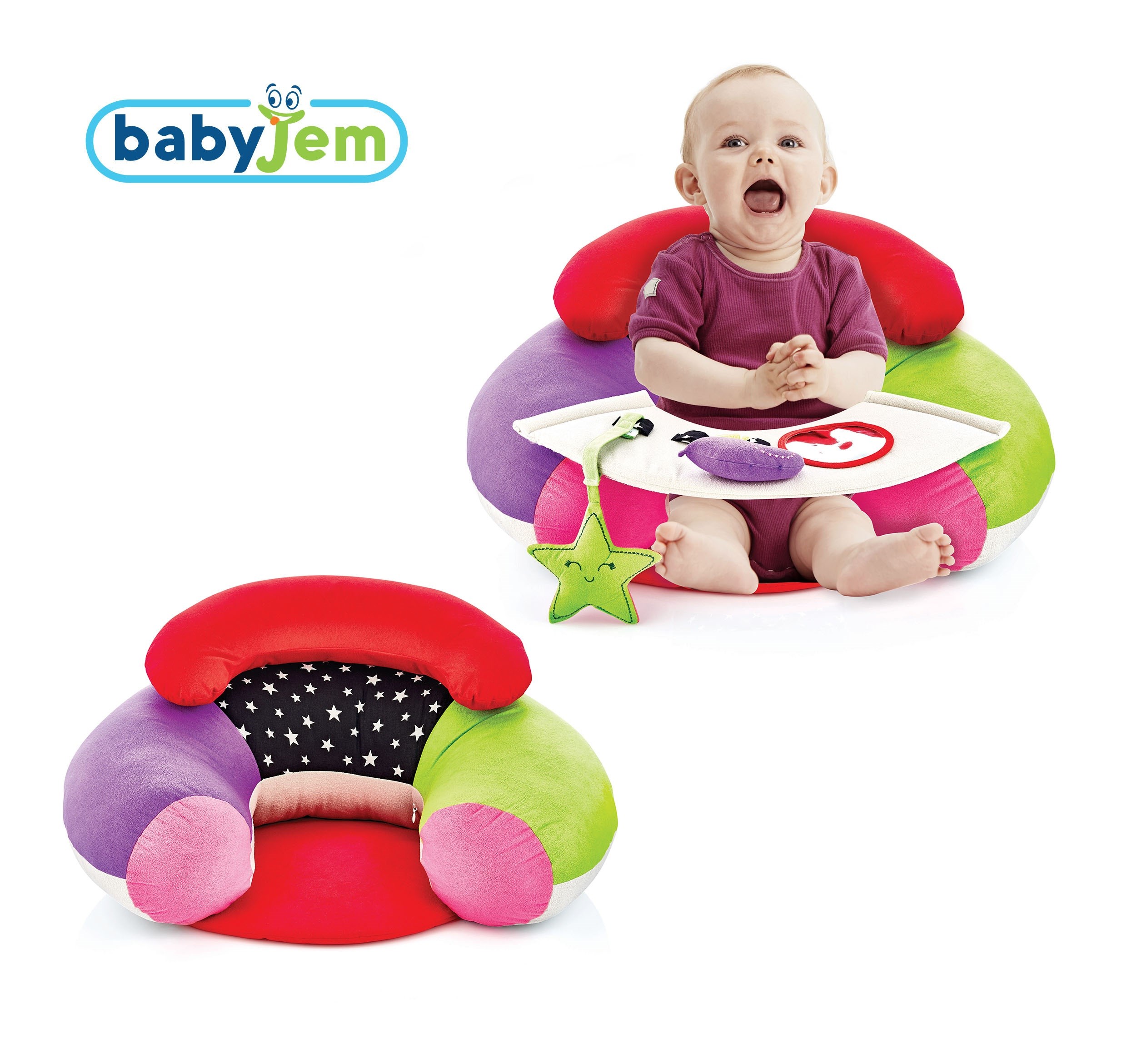 BabyJem Oyuncaklı Oturma Minderi Orjinal