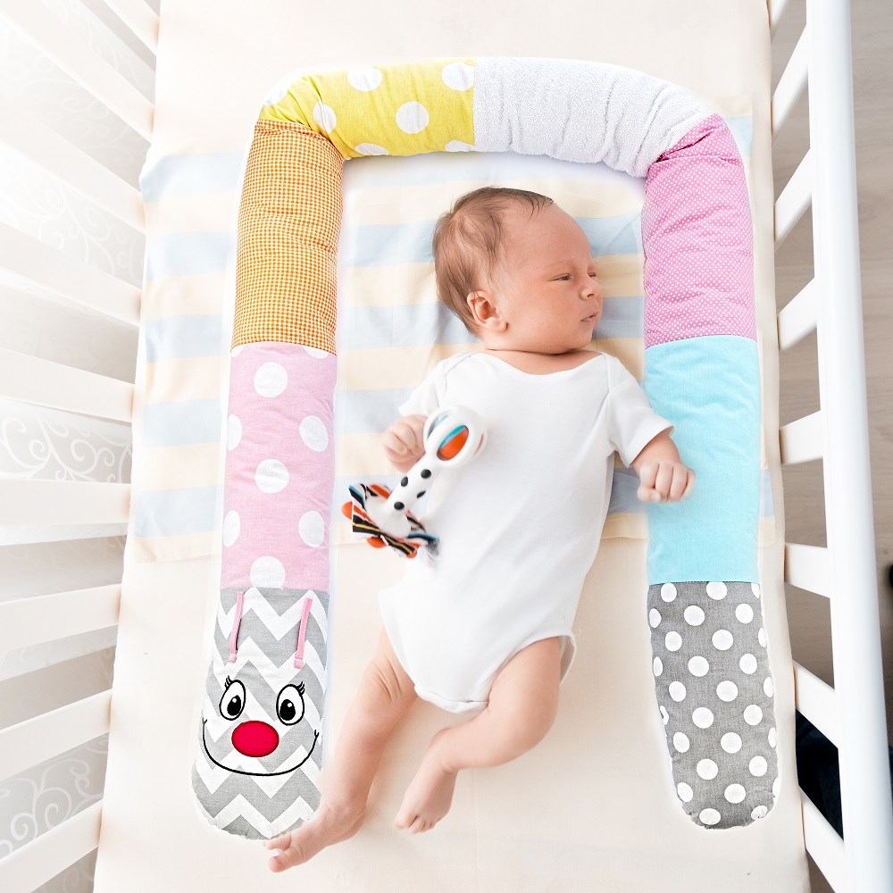 BabyJem Tırtıl Yastık Pembe