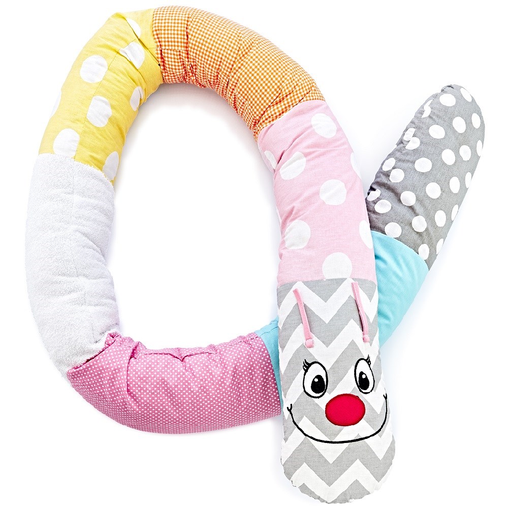 BabyJem Tırtıl Yastık Pembe