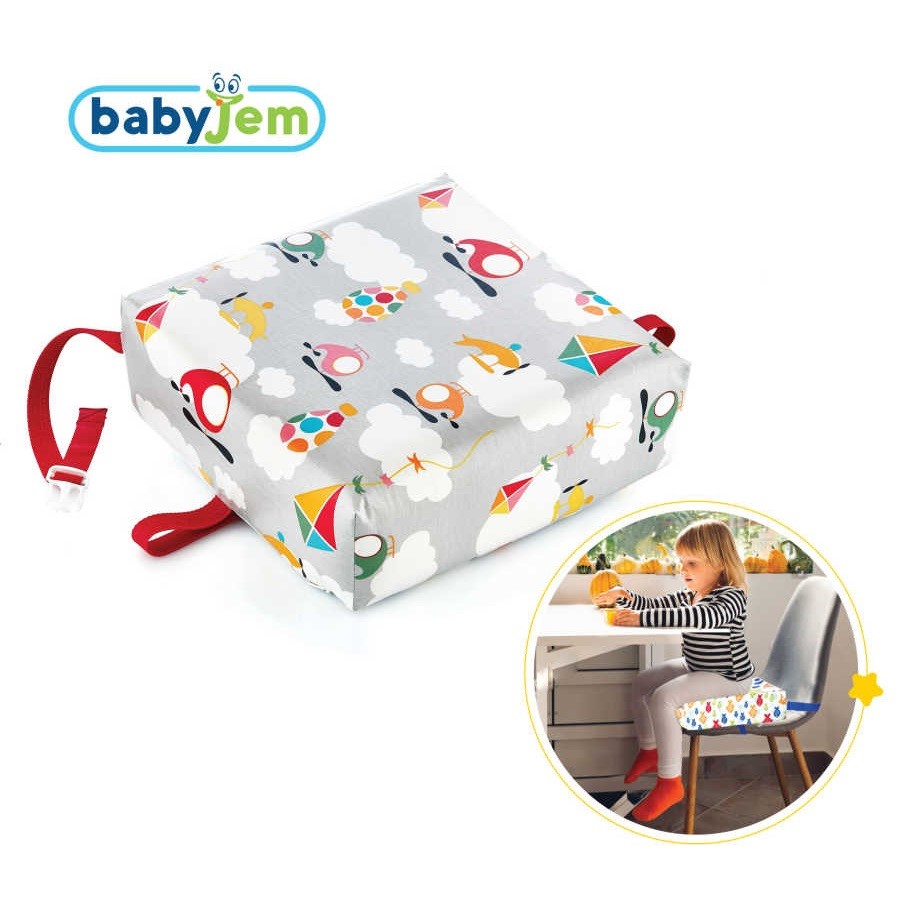 BabyJem Sandalye Yükseltici Minder Beyaz
