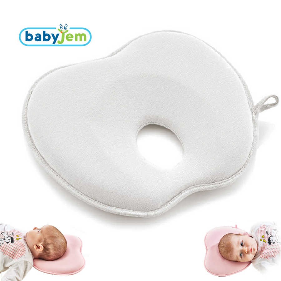 BabyJem Düz Kafa Yastığı Beyaz