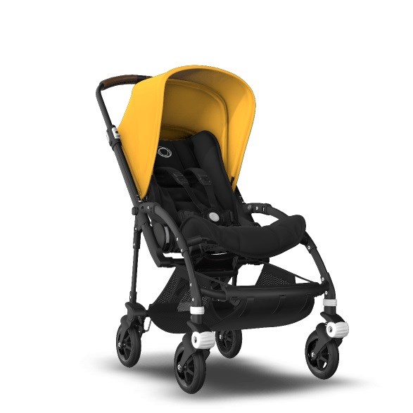 Bugaboo Bee5 Bebek Arabası Black / Black - Sunrise Yellow 