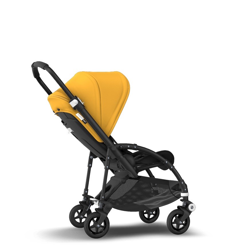 Bugaboo Bee5 Bebek Arabası Black / Black - Sunrise Yellow 
