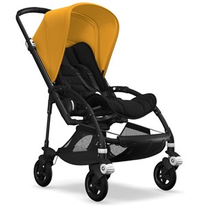 Bugaboo Bee5 Bebek Arabası Black / Black - Sunrise Yellow