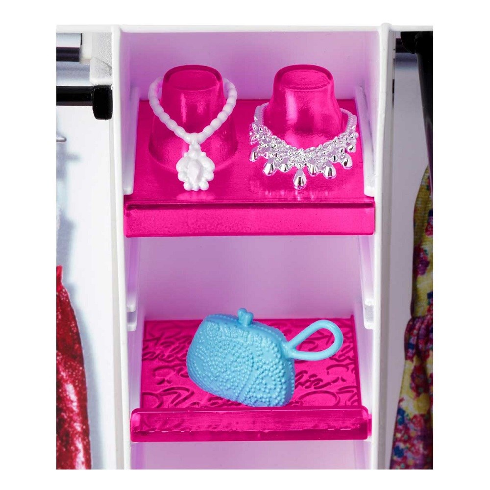 Barbie'nin Pembe Kıyafet Gardrobu Orjinal