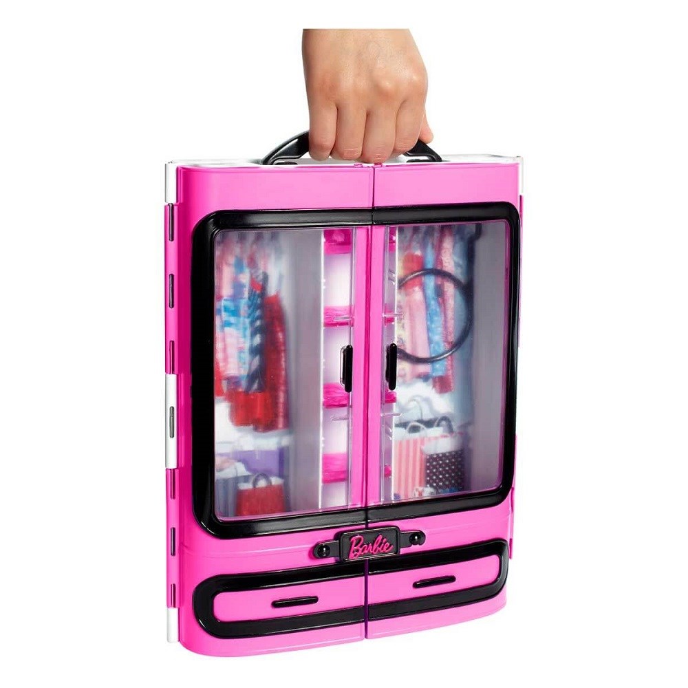Barbie'nin Pembe Kıyafet Gardrobu Orjinal