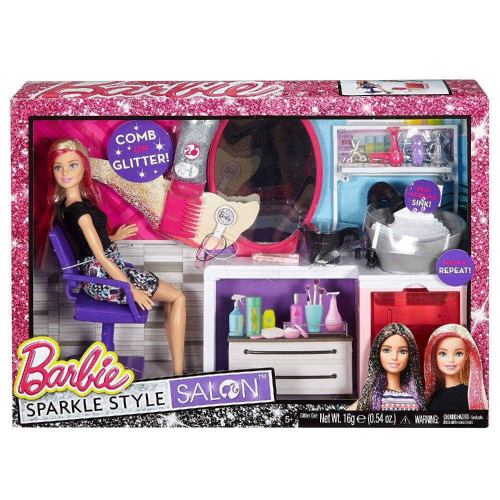 Barbie Kuaför Salonu Oyun Seti Orjinal