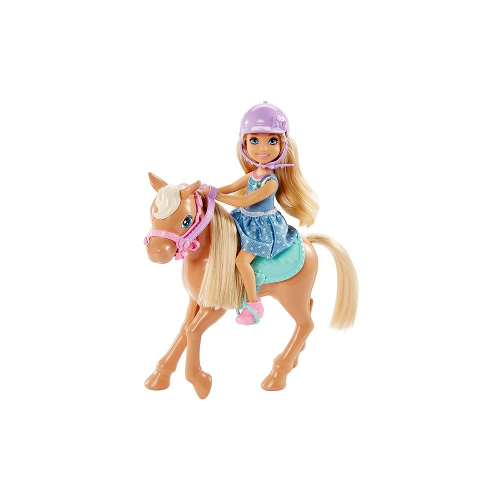 Barbie Chelsea ve Sevimli Atı Pony Orjinal