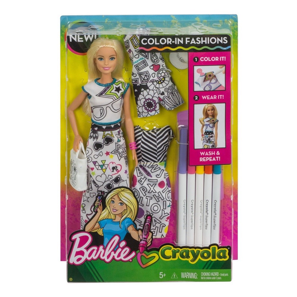 Barbie ile Kıyafet Tasarla Oyun Seti Orjinal