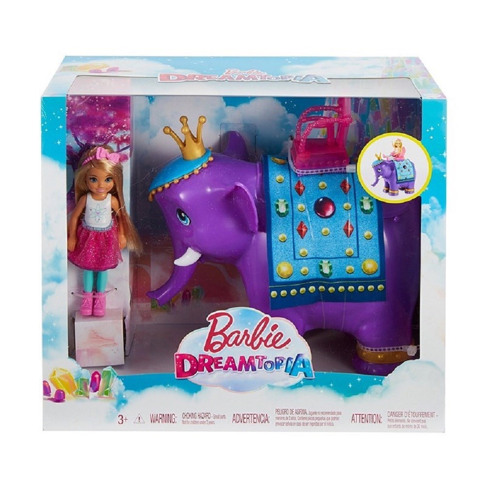 Barbie Dreamtopia Chelsea ve Fil Kral Orjinal