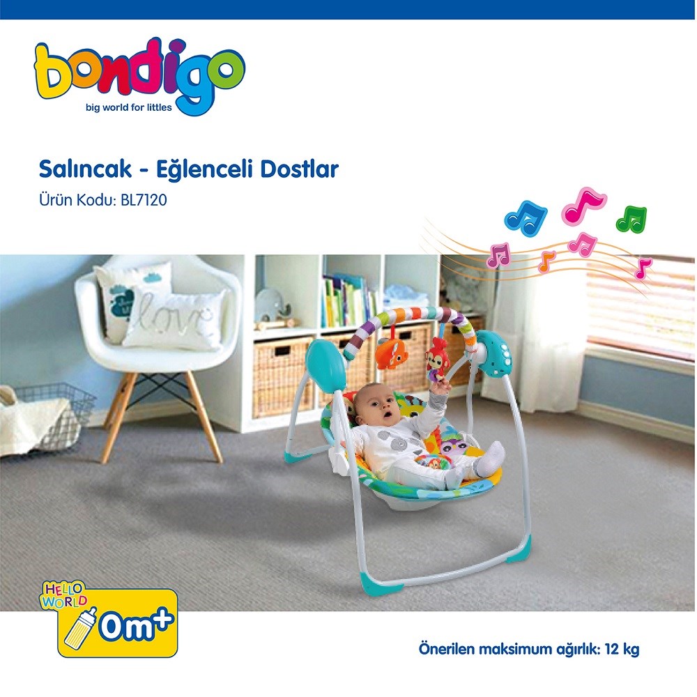 Bondigo Salıncak - Eğlenceli Dostlar Orjinal