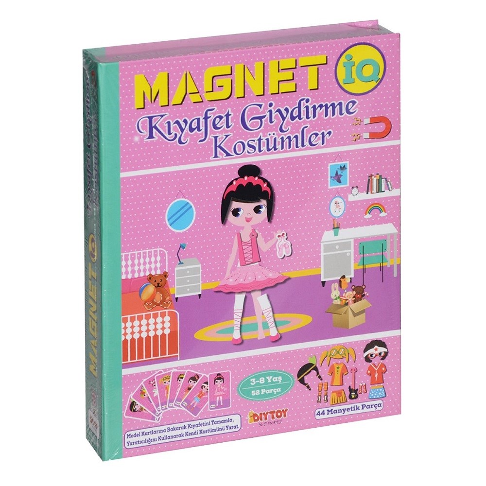 Magnet iq Kıyafet Giydirme Kostümler 44 Parça Orjinal
