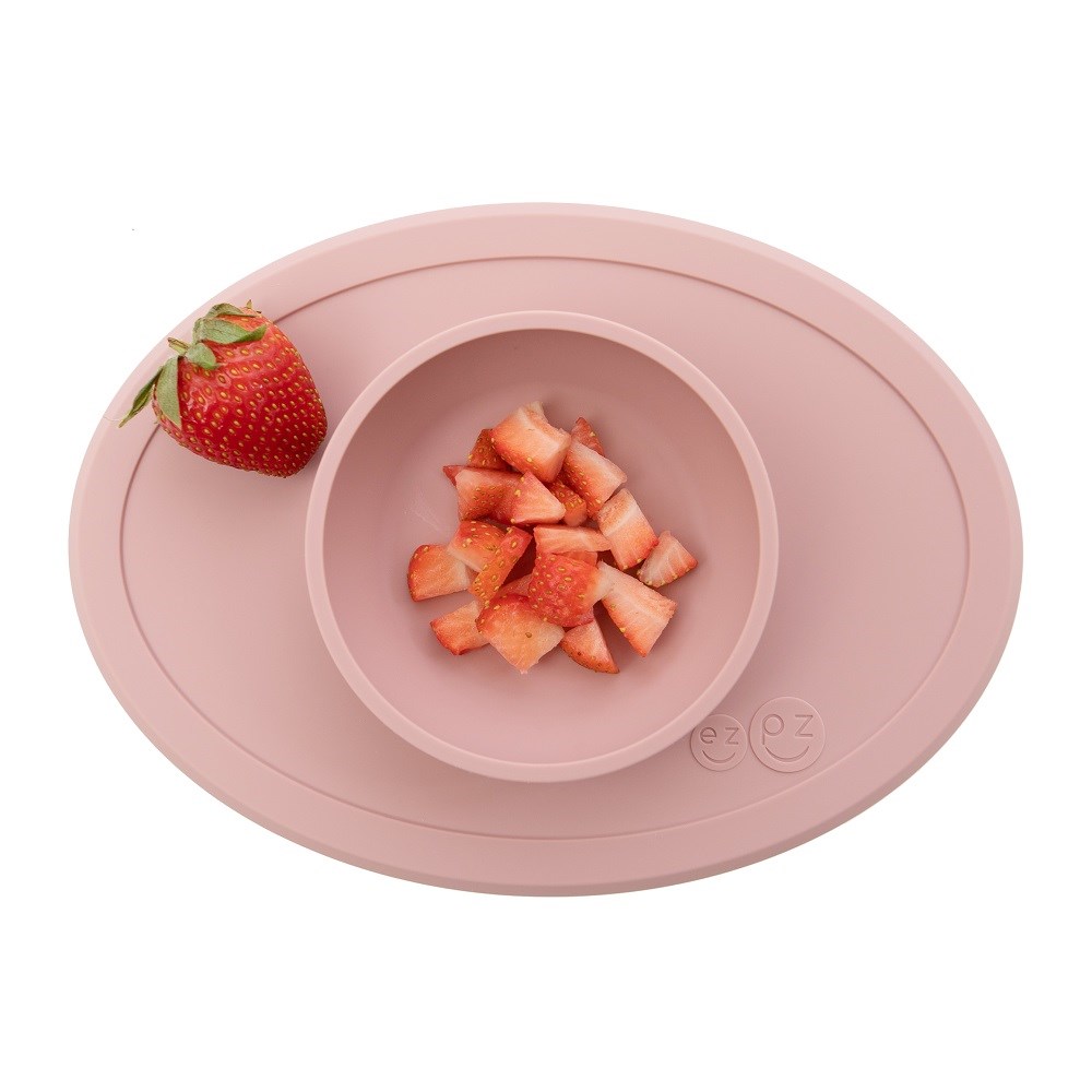 EZPZ Tiny Bowl Blush/ Orjinal Silikon Kase+Mat Orjinal